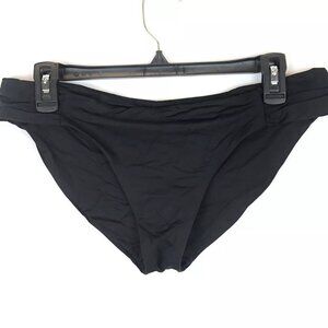 Becca by Rebecca Virtue Women’s Black Bikini Bottom, Size Large
